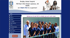 Desktop Screenshot of bradleyanimalhospital.com